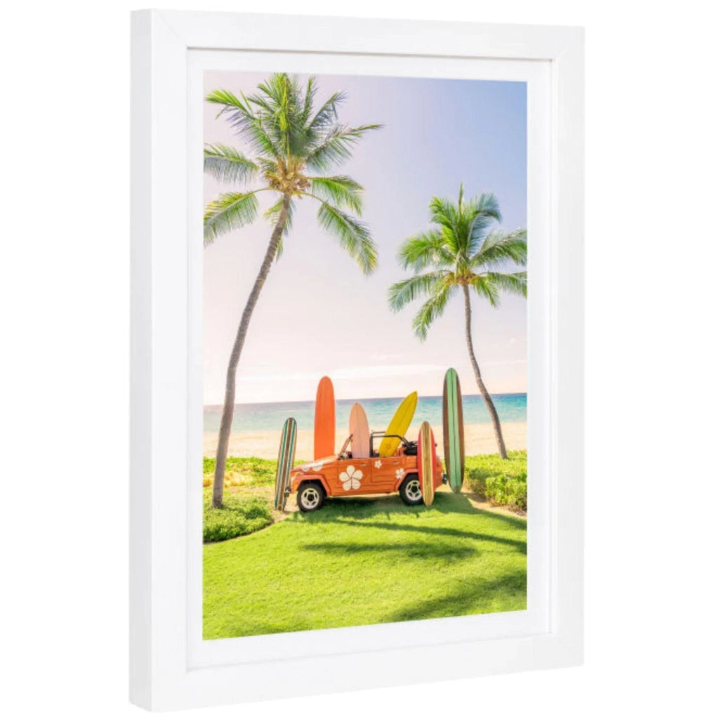 Beach Buggy Vertical, Mauna Kea Mini Framed Print by Gray Malin - Photography - The Well Appointed House