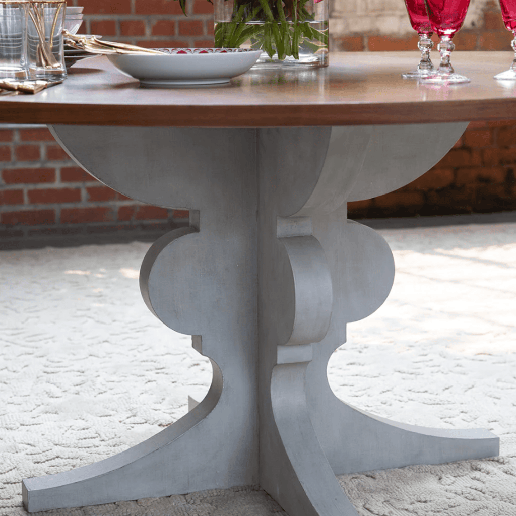 Beacham Grain Top Dining Table - Dining Tables - The Well Appointed House