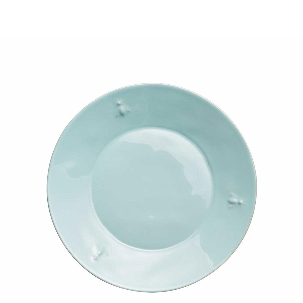Bee Ceramic Dessert Plate Set- 4 Bleu - Dinnerware - The Well Appointed House