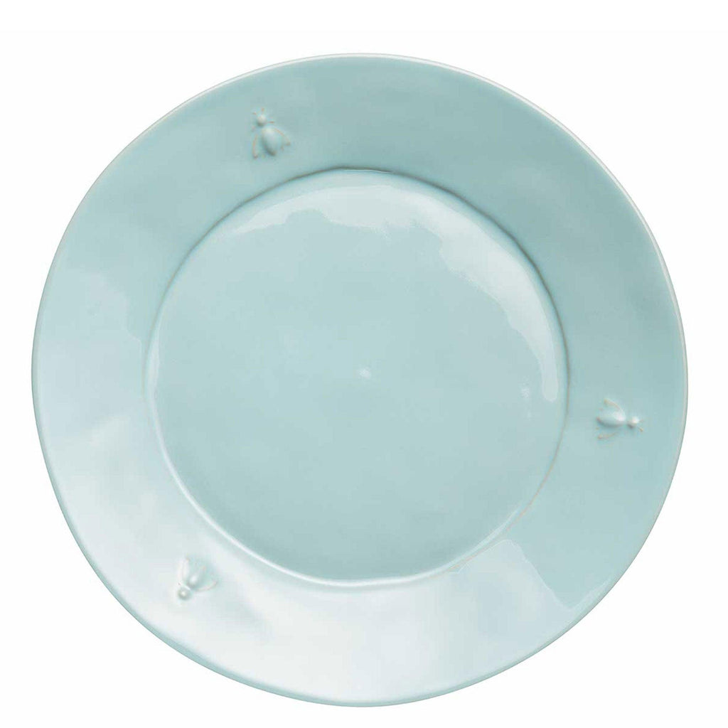 Bee Ceramic Dinner Plate Set- 4 Bleu - Dinnerware - The Well Appointed House
