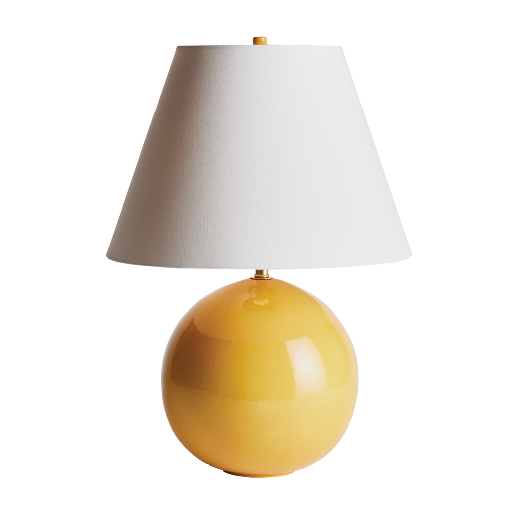 Yellow Bellamy Table Lamp - The Well Apoointed House
