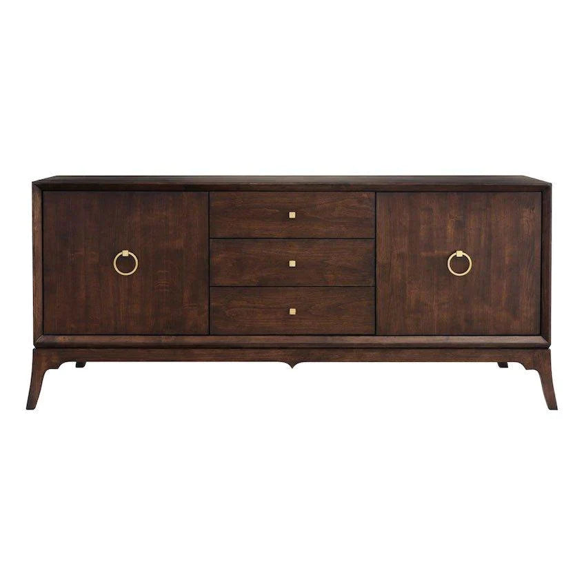 Bennett Three Drawer Entertainment Console - Sideboards & Consoles - The Well Appointed House