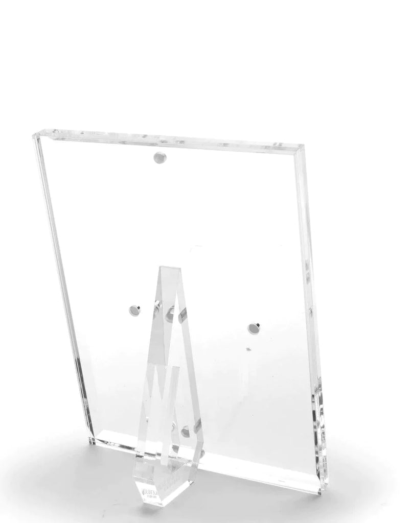 Beveled Clear Acrylic Floater Picture Frame for 4x6 Photo - Picture Frames - The Well Appointed House