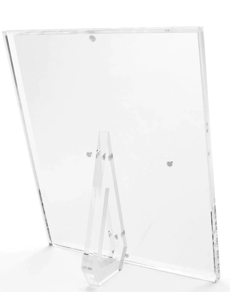 Beveled Clear Acrylic Floater Picture Frame for 8x10 Photo - Picture Frames - The Well Appointed House