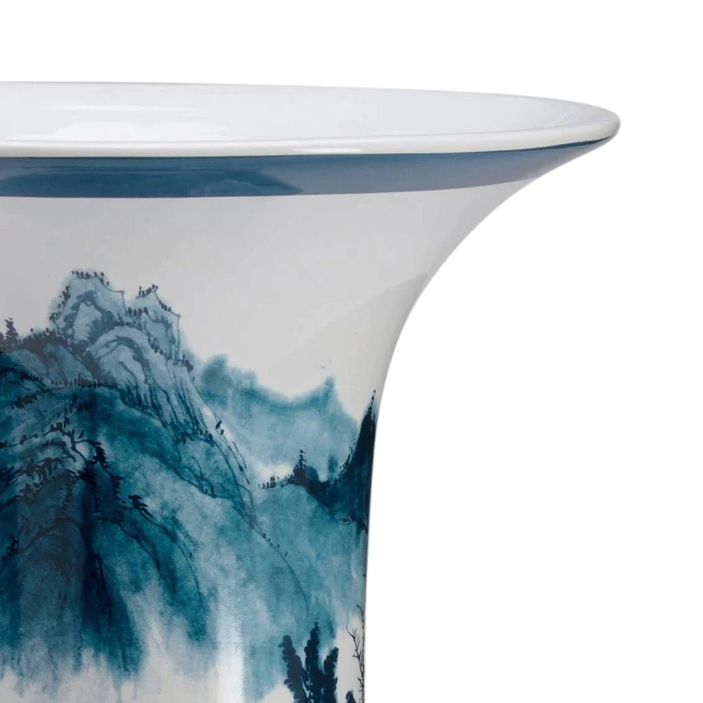 Biltmore Inspired Ceramic Edo Vase - Vases & Jars - The Well Appointed House