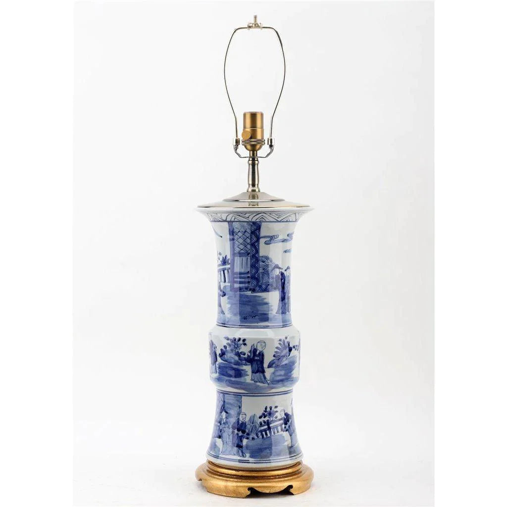 Blue and White Classic Porcelain Vase Table Lamp - Table Lamps - The Well Appointed House