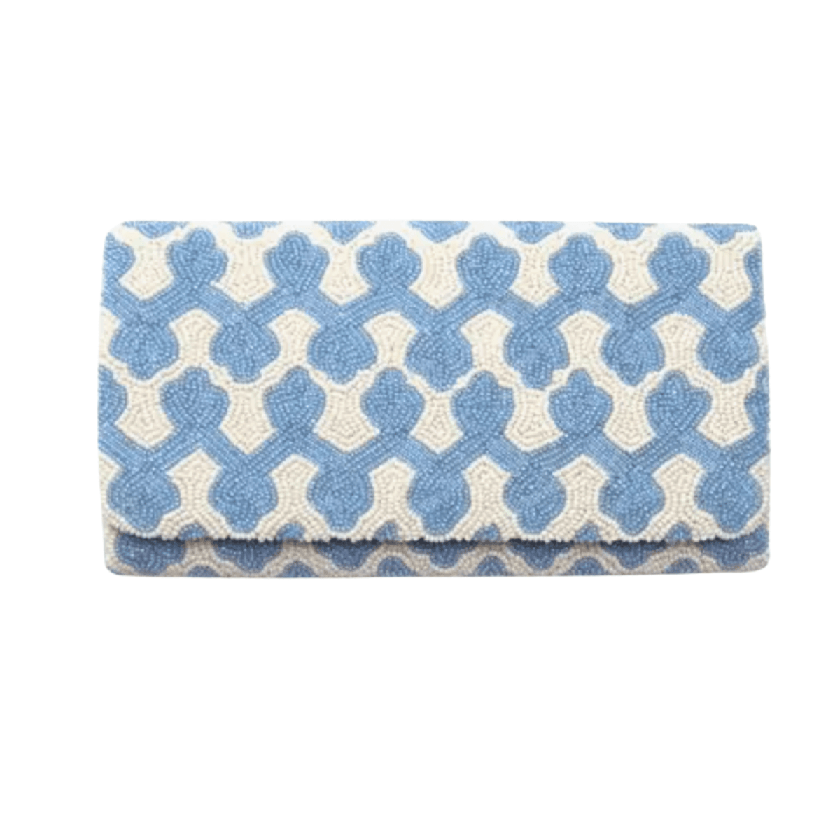 BLUE SOLID CLUTCH main image 1