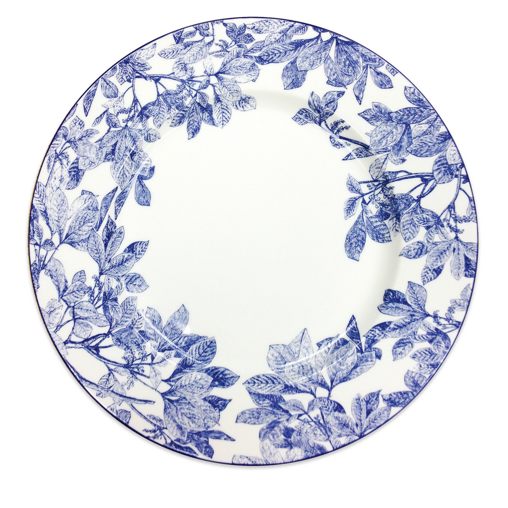 Blue Arbor Charger Plate - The Well Appointed House