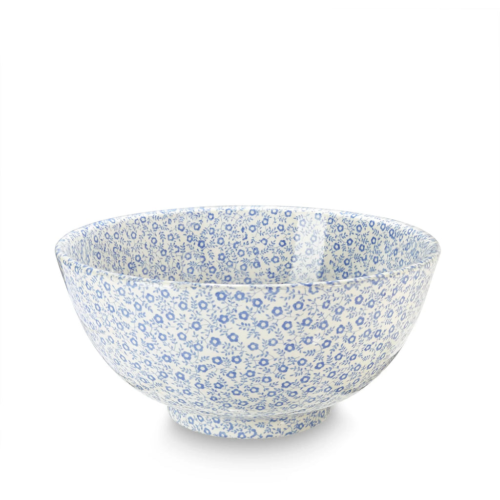 Blue Felicity Medium Footed Bowl - Serveware - The Well Appointed House