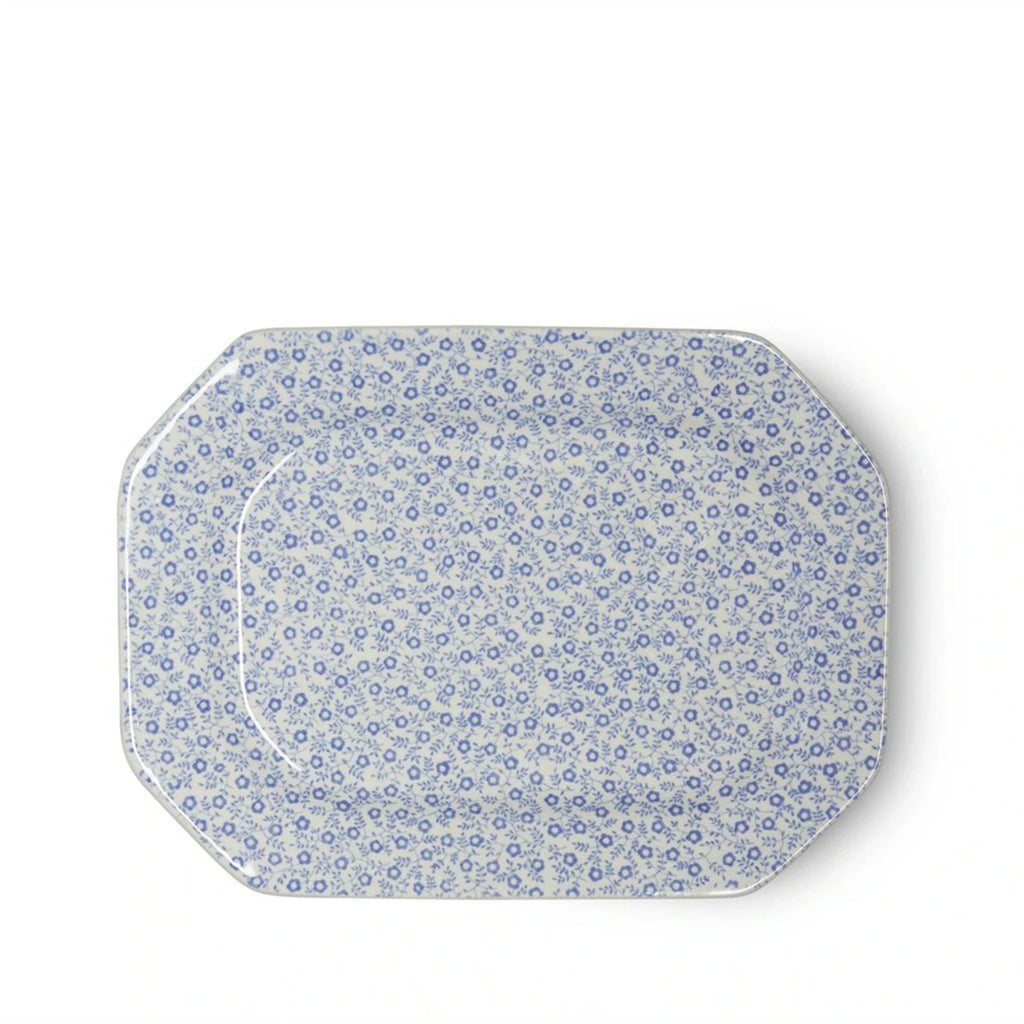 Blue Felicity Rectangular Platter - Serveware - The Well Appointed House