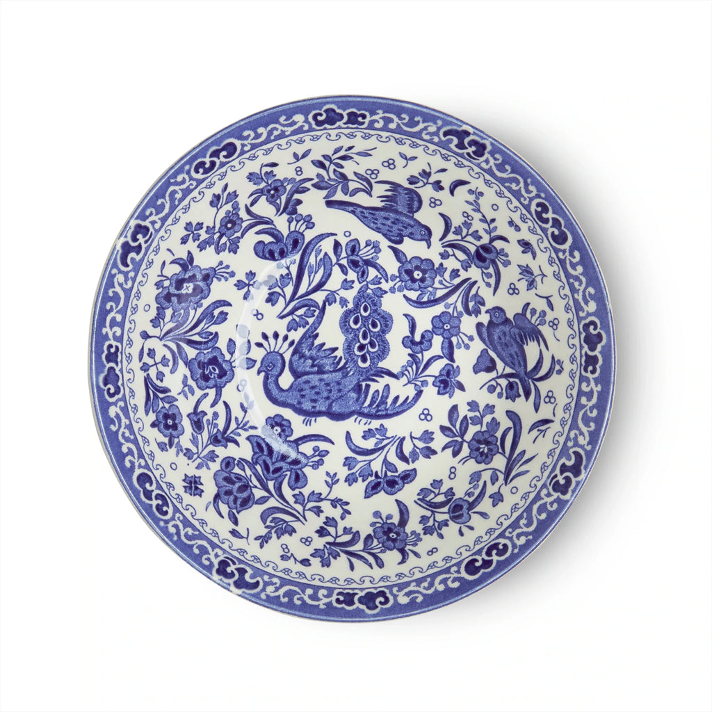 Blue Regal Peacock Cereal Bowl - Dinnerware - The Well Appointed House