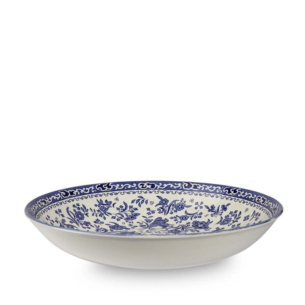 Blue Regal Peacock Pasta Bowl - Dinnerware - The Well Appointed House