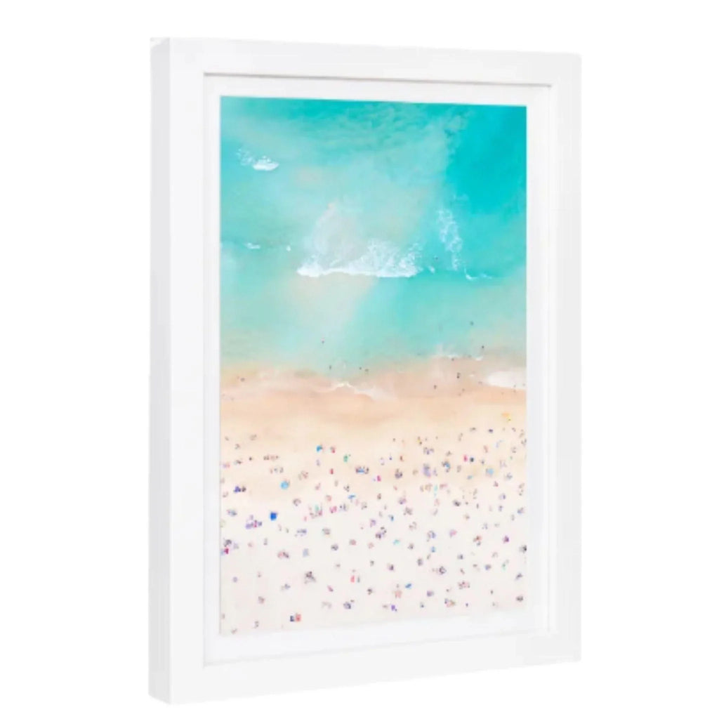 Bondi Beach Landscape, Vertical Mini Framed Print by Gray Malin - Photography - The Well Appointed House
