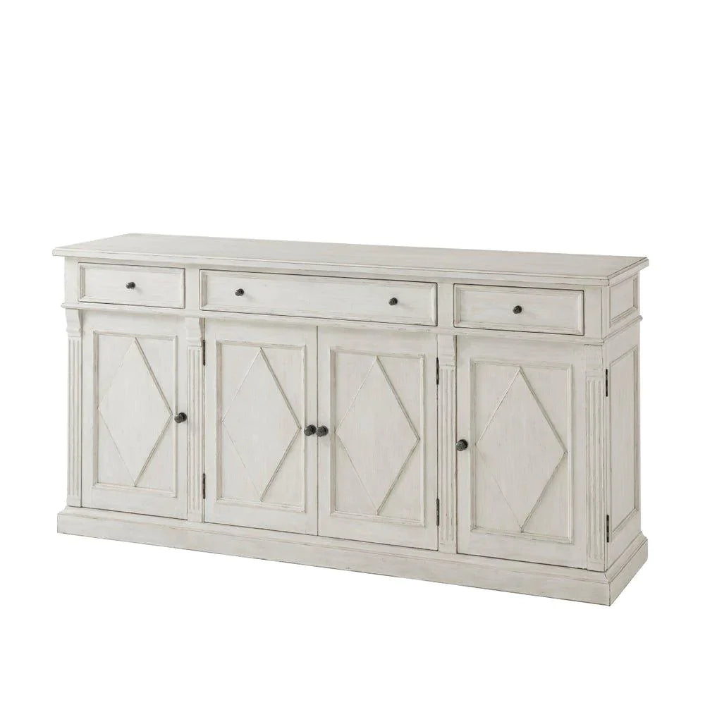 Bordeaux Sideboard With Antique Pewter Handles - Buffets & Sideboards - The Well Appointed House