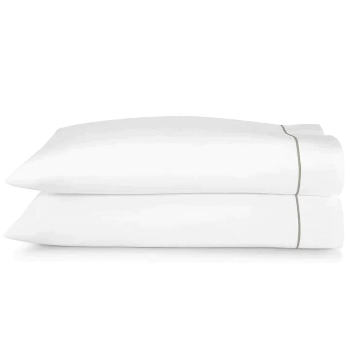 Boutique Embroidered Percale Pillow Cases - Pillow Cases - The Well Appointed House