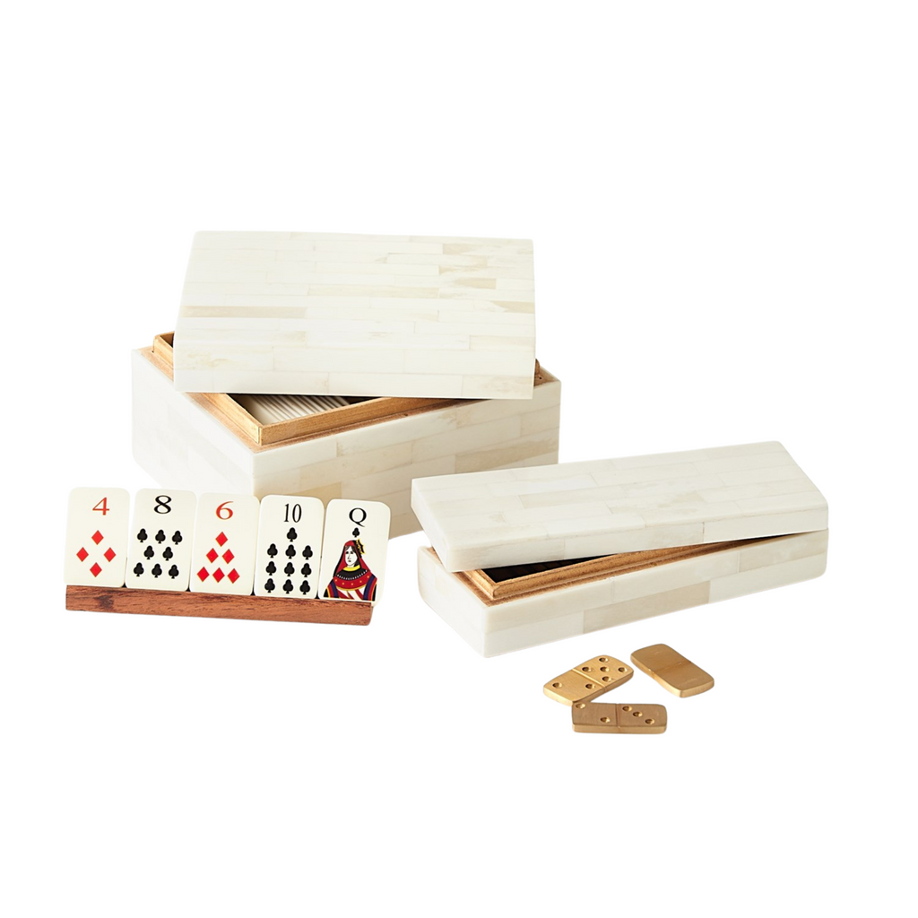 Ivory Boxed Bone Card Set - The Well Appointed House