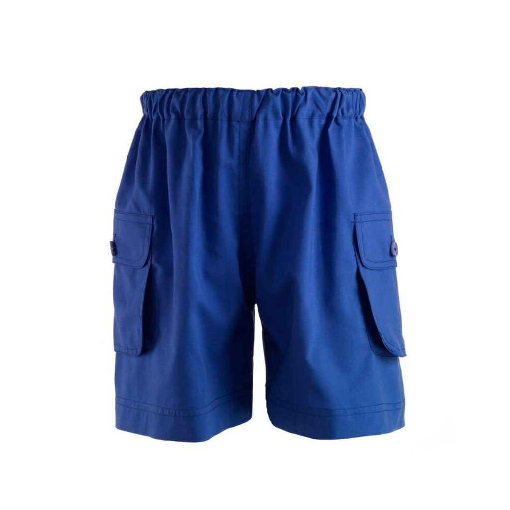 Boy's Blue Pocket Shorts - Available in Sizes 3Y-10Y - Little Loves Boy Clothing - The Well Appointed House