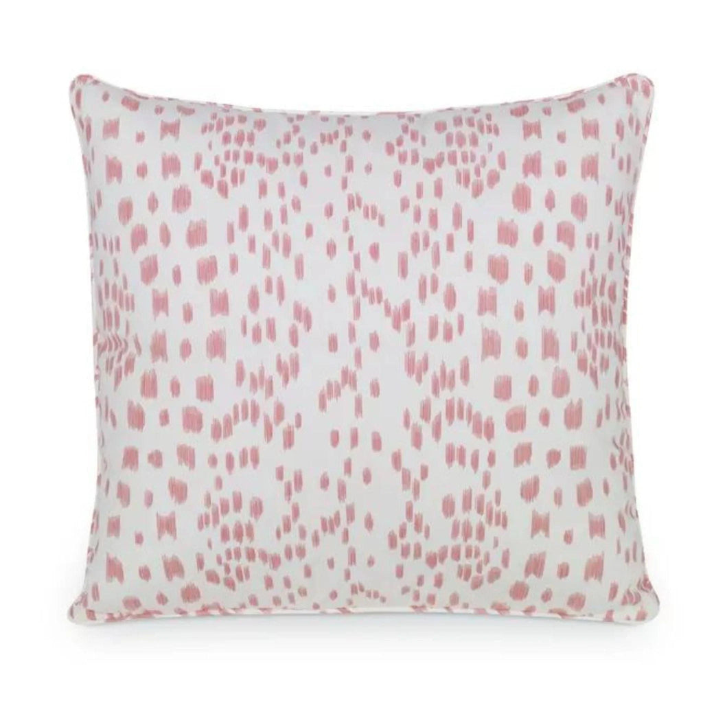 Brunschwig & Fils Les Touches Speckled Blush Cotton Decorative Pillow - Pillows - The Well Appointed House