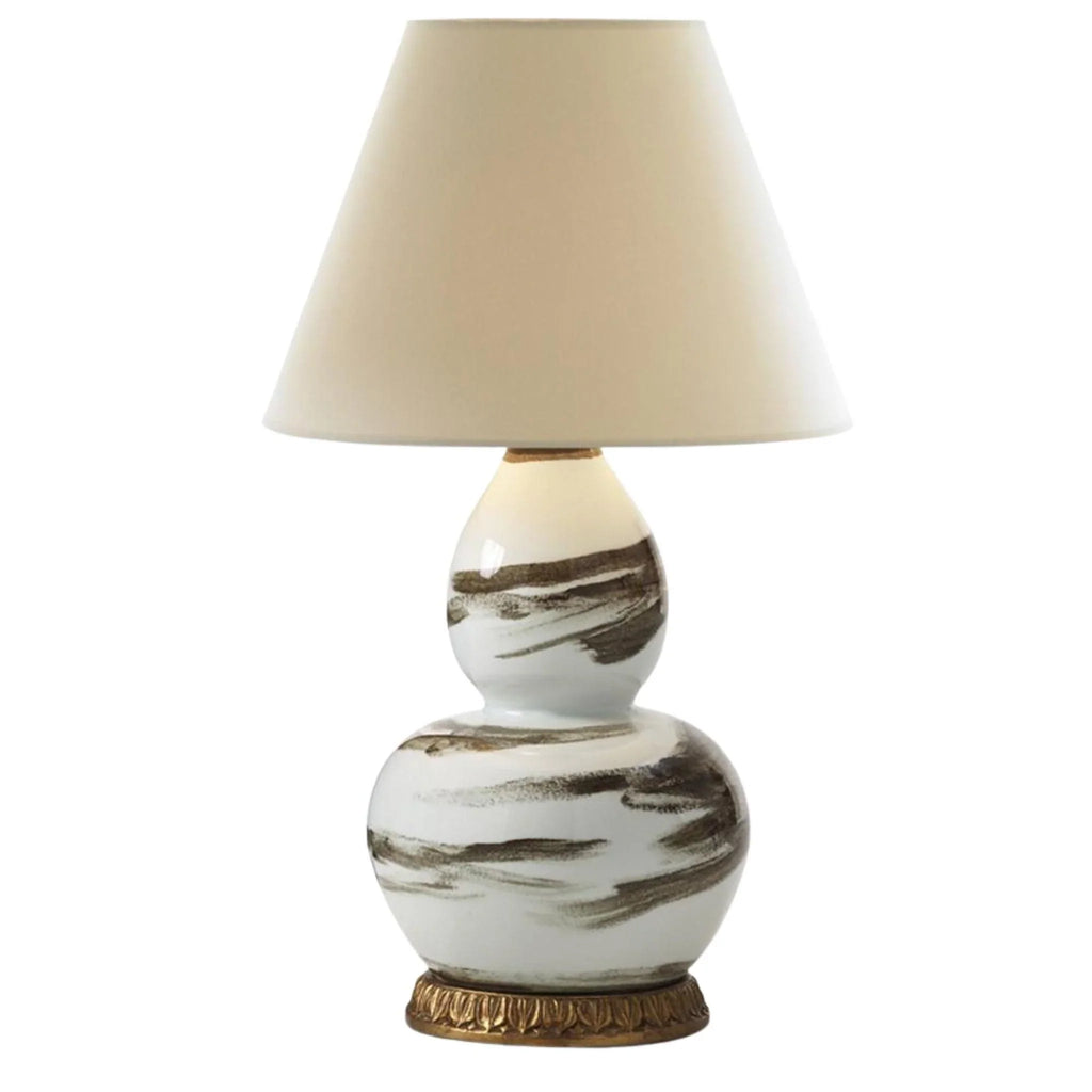 Brush Stroke Lamp in Brown - Table Lamps - The Well Appointed House