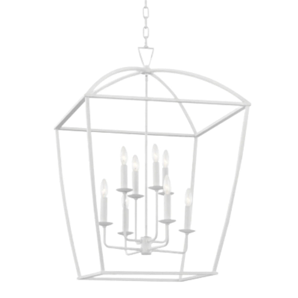 Bryant Candelabra Lantern Chandelier - Available in 3 Finishes - Chandeliers & Pendants - The Well Appointed House