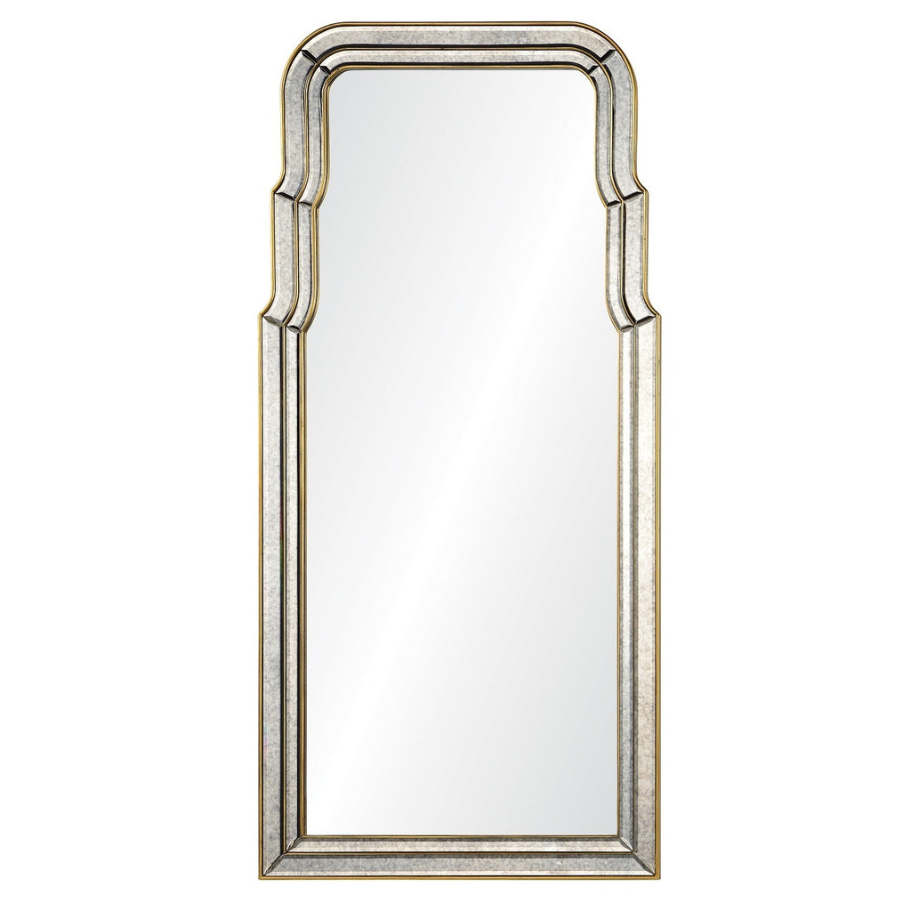 Bunny Williams Hand Carved Queen Anne Mirror - Available in 2 Finishes - The Well Appointed House