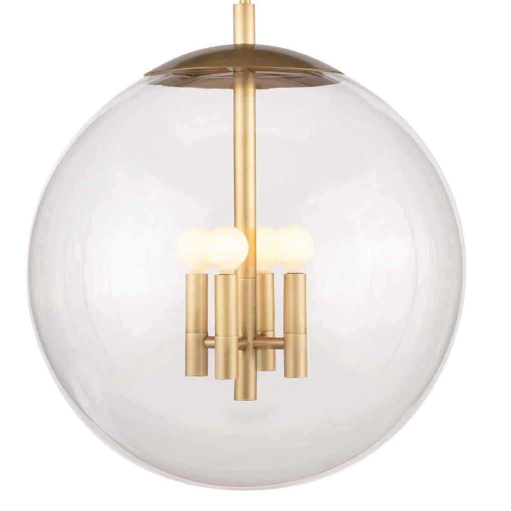 Cafe Pendant Large (Natural Brass) - Chandeliers & Pendants - The Well Appointed House