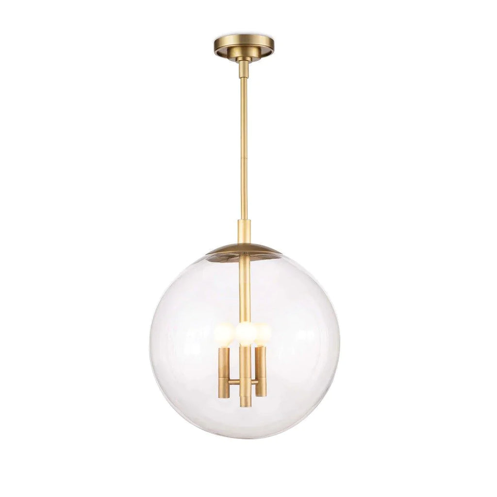 Cafe Pendant Small (Natural Brass) - Chandeliers & Pendants - The Well Appointed House