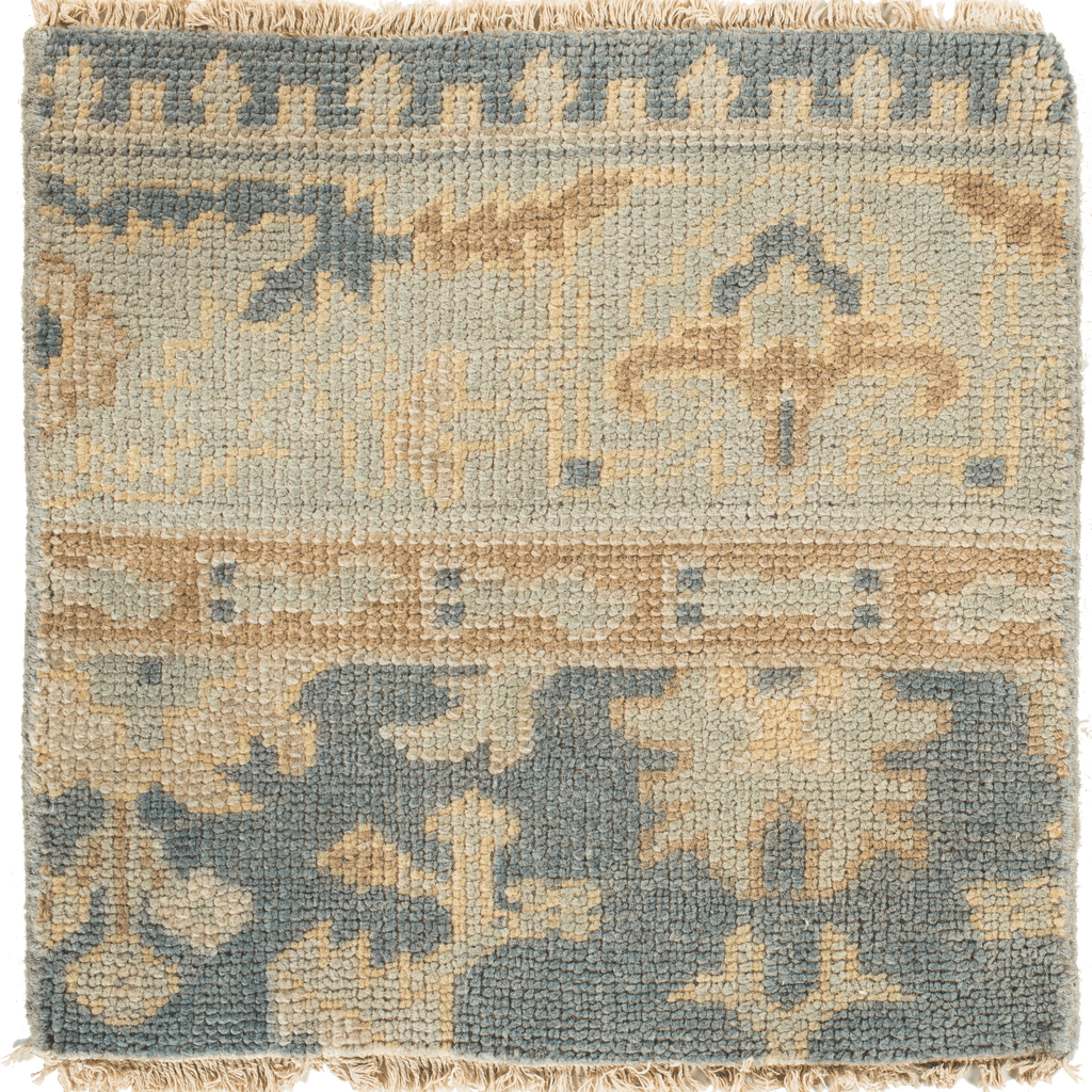 Cappadocia Grey & Seafoam Hand Knotted Wool Area Rug - Available in a Variety of Sizes - Rugs - The Well Appointed House