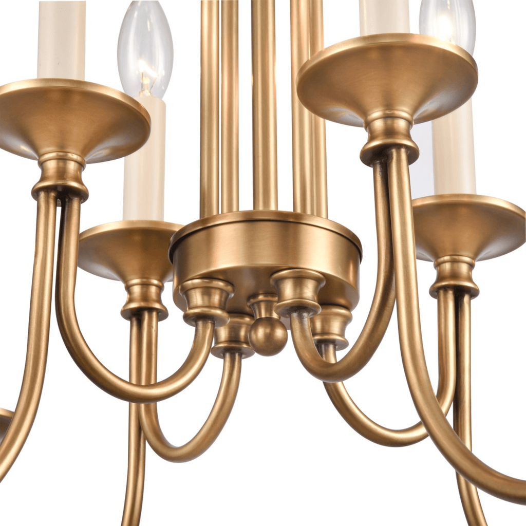 Cecil 28" Wide Eight Light Chandelier - Chandeliers & Pendants - The Well Appointed House