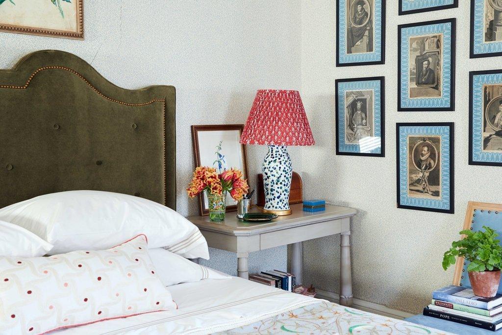 Ceramic Dots Lamp with Gold Base – The Well Appointed House