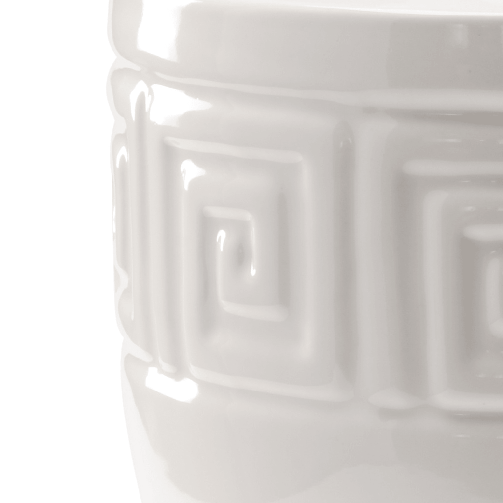 Ceramic Grecian Urn in White - Vases & Jars - The Well Appointed House