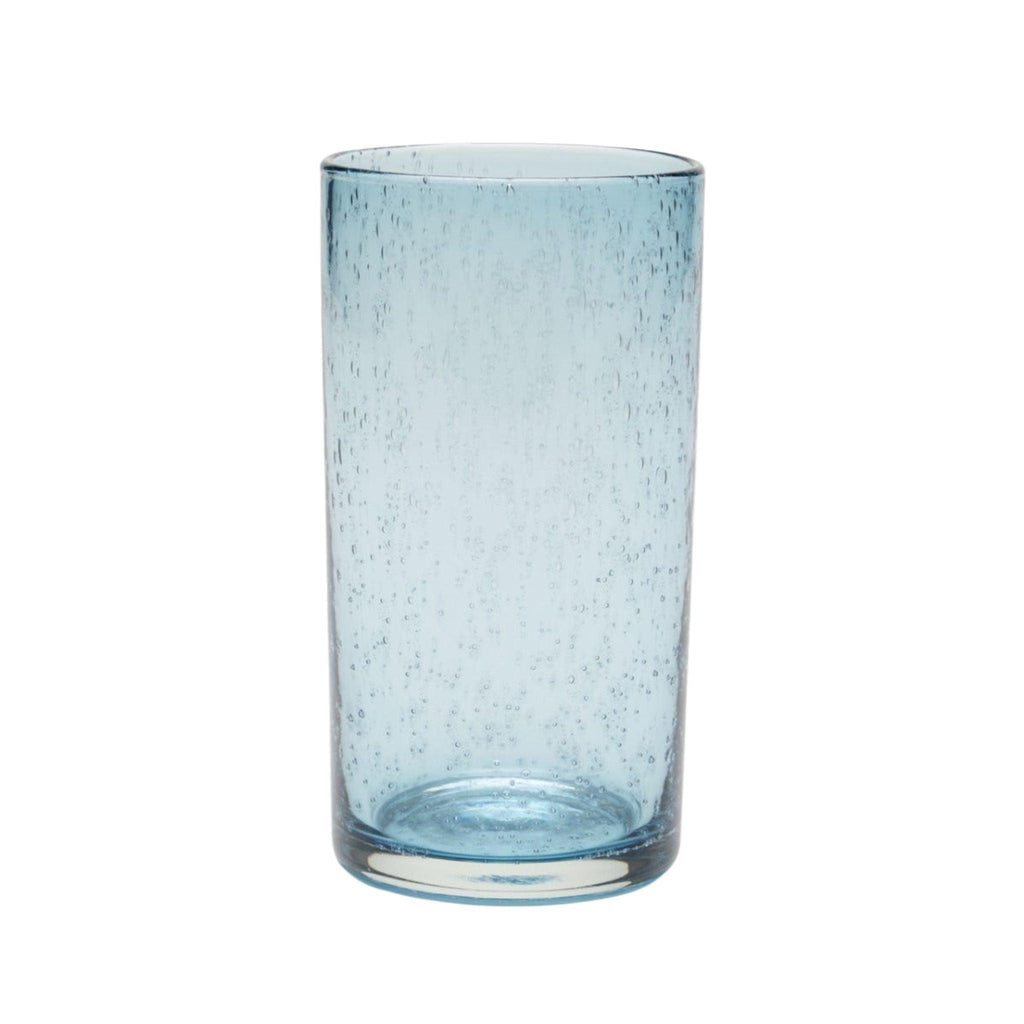 Charcoal Blue Hand Blown Glasses - Drinkware - The Well Appointed House
