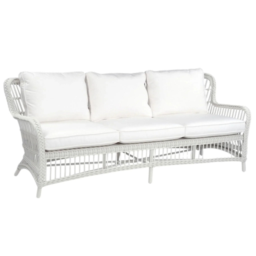 Chatham Outdoor Sofa in White - Outdoor Sofas & Sectionals - The Well Appointed House