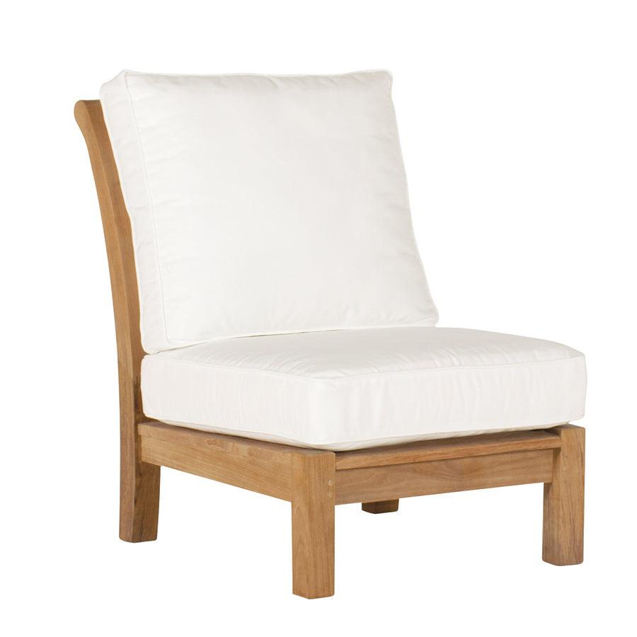 Chelsea Outdoor Armless Sectional Chair - Outdoor Chairs & Chaises - The Well Appointed House