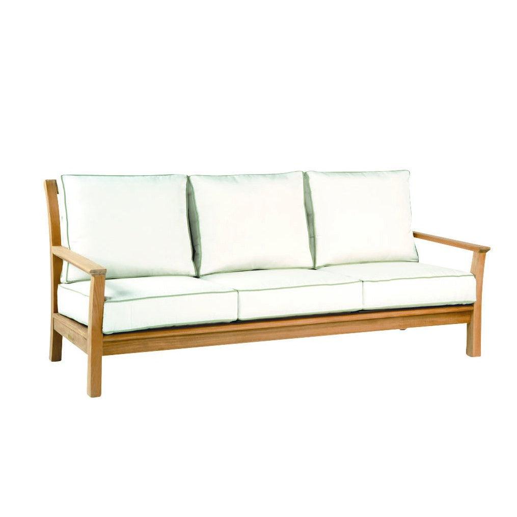Chelsea Outdoor Teak Sofa with Cushions - Outdoor Sofas & Sectionals - The Well Appointed House