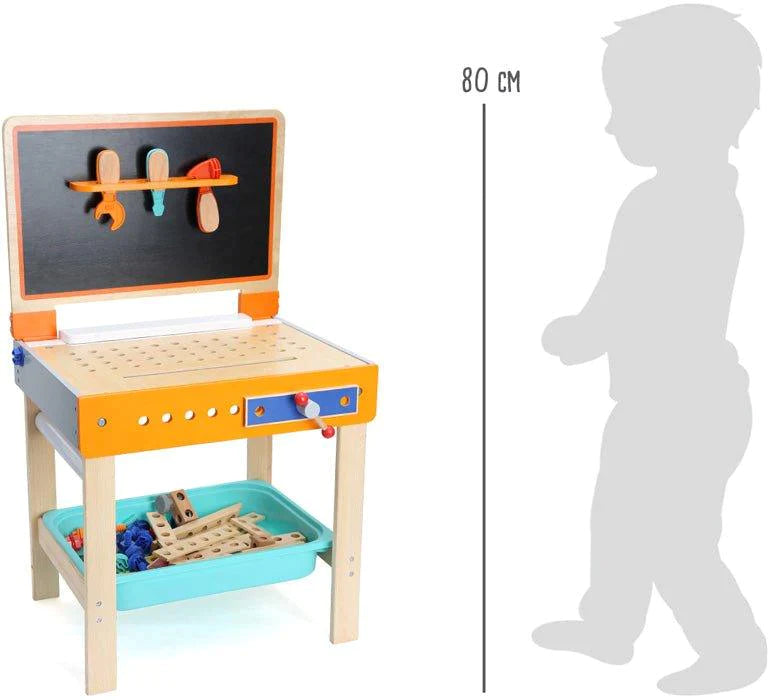 Children's Workbench with Drawing Table - Little Loves Pretend Play - The Well Appointed House