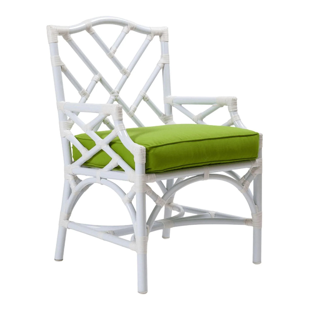 Chinese Chippendale Outdoor Dining Armchair - Outdoor Dining Tables & Chairs - The Well Appointed House