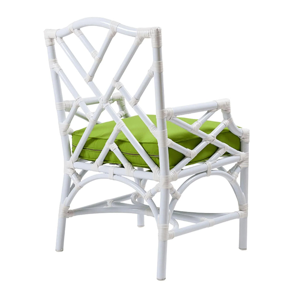 Chinese Chippendale Outdoor Dining Armchair - Outdoor Dining Tables & Chairs - The Well Appointed House