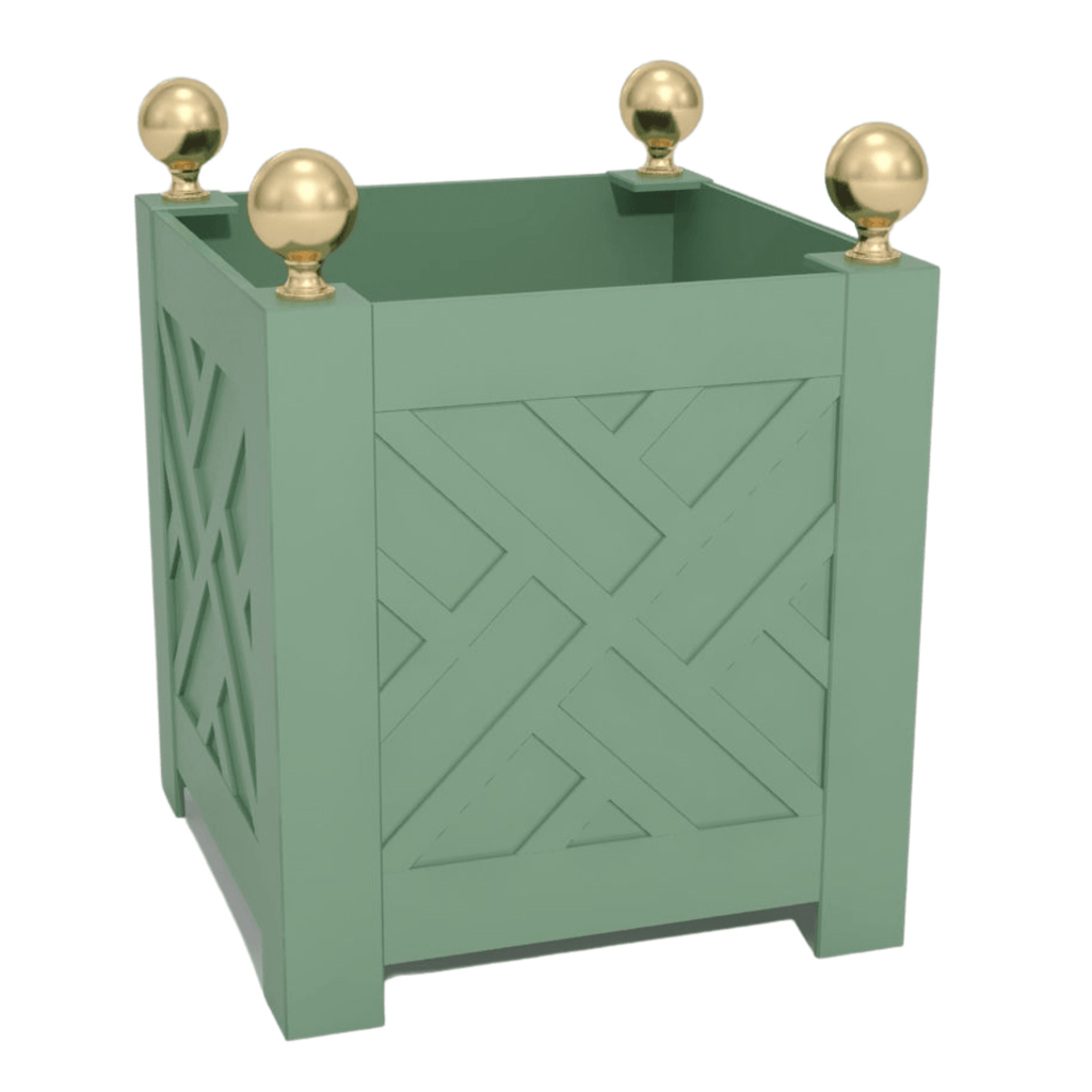 Chippendale Design 26" Tree Box - Outdoor Planters - The Well Appointed House