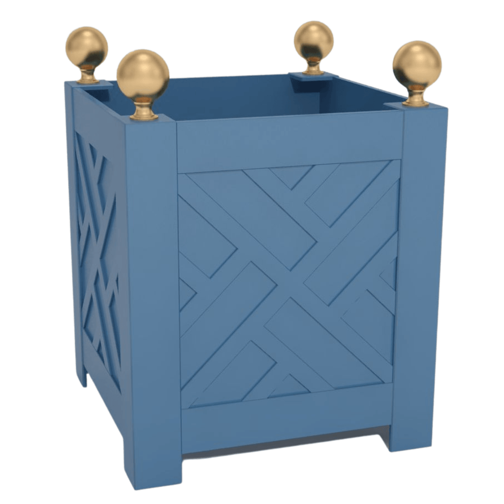 Chippendale Design 30" Tree Box - Outdoor Planters - The Well Appointed House