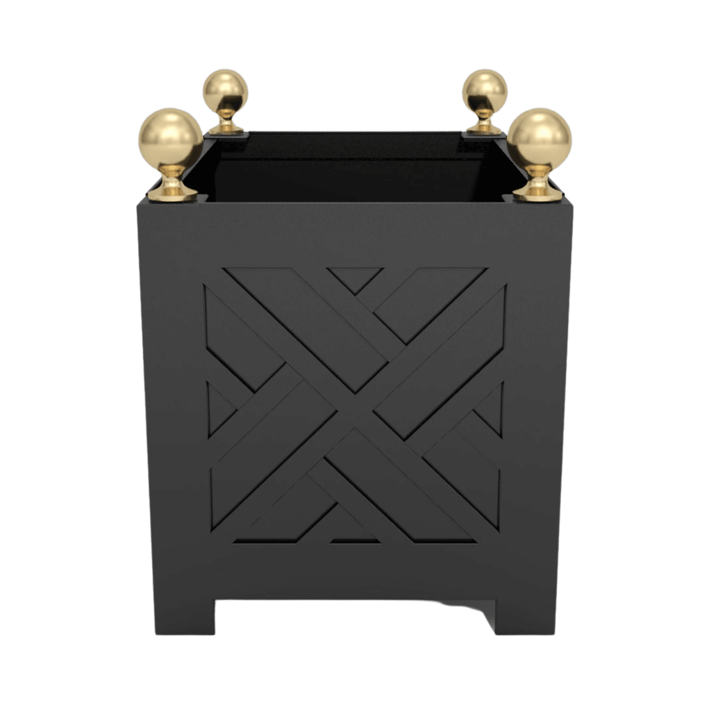 Chippendale Design Oblong Tree Box - Outdoor Planters - The Well Appointed House