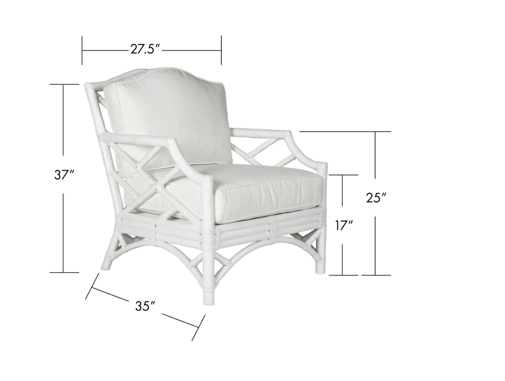 Chippendale Lounge Chair - Accent Chairs - The Well Appointed House