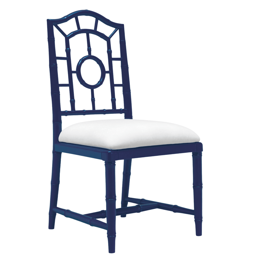 Chloe Faux Bamboo Side Chair - Dining Chairs - The Well Appointed House
