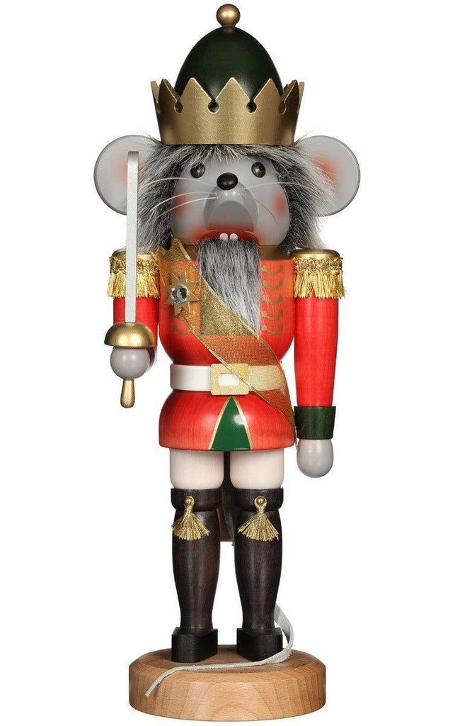 Christian Ulbricht Mouse King Traditional German Nutcracker Christmas Decoration - Christmas Decor - The Well Appointed House