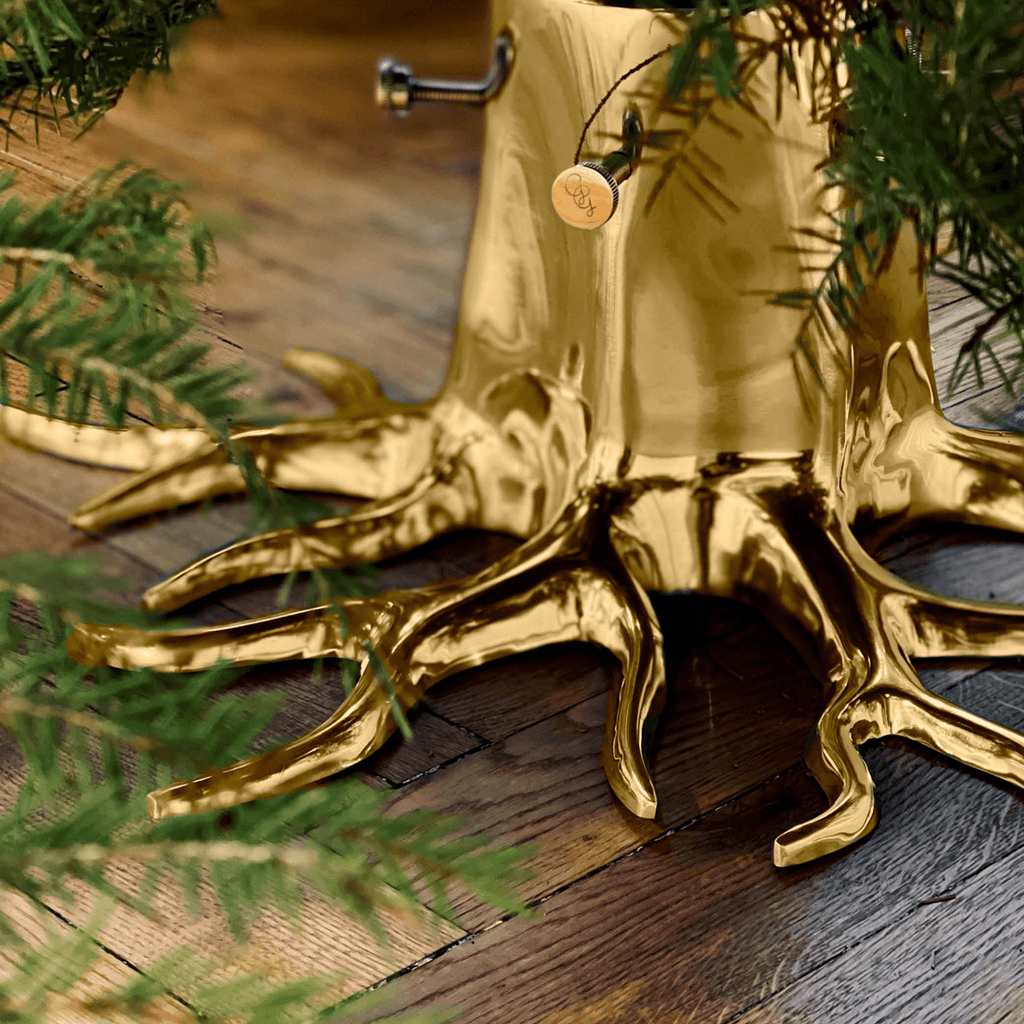 Christmas Tree Stand "The Root" - Available in Multiple Finishes - Christmas Tree Skirts & Stands - The Well Appointed House