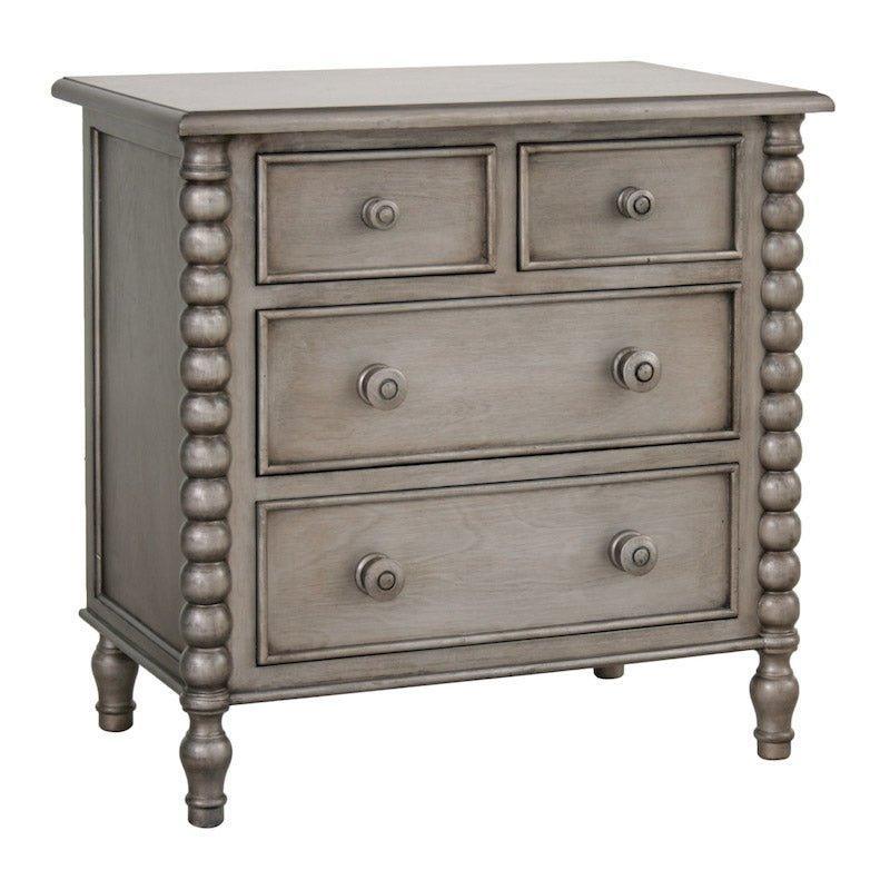 Clarke Four Drawer Nightstand - Nightstands & Chests - The Well Appointed House