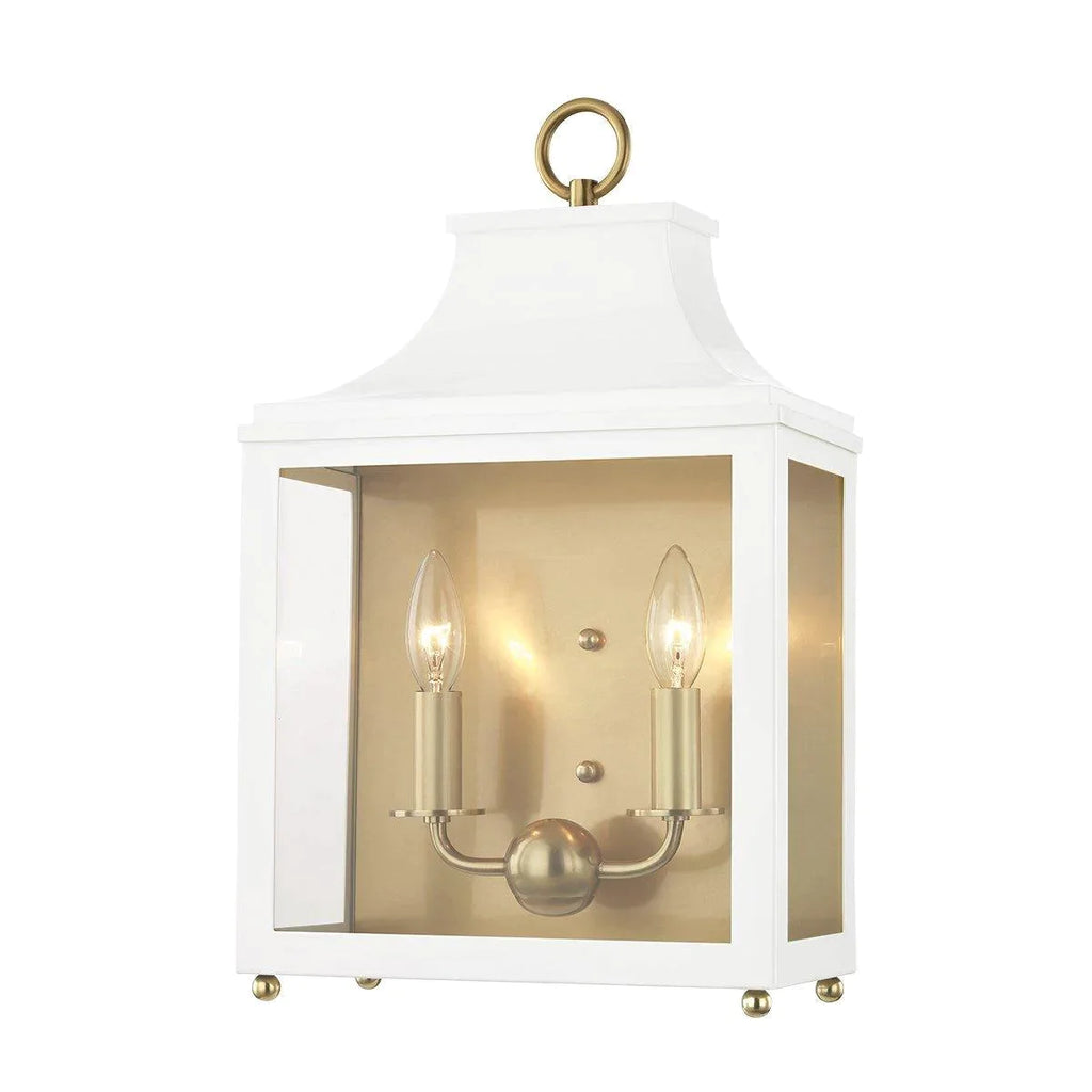 Classic 2 Light Lantern Sconce - Sconces - The Well Appointed House