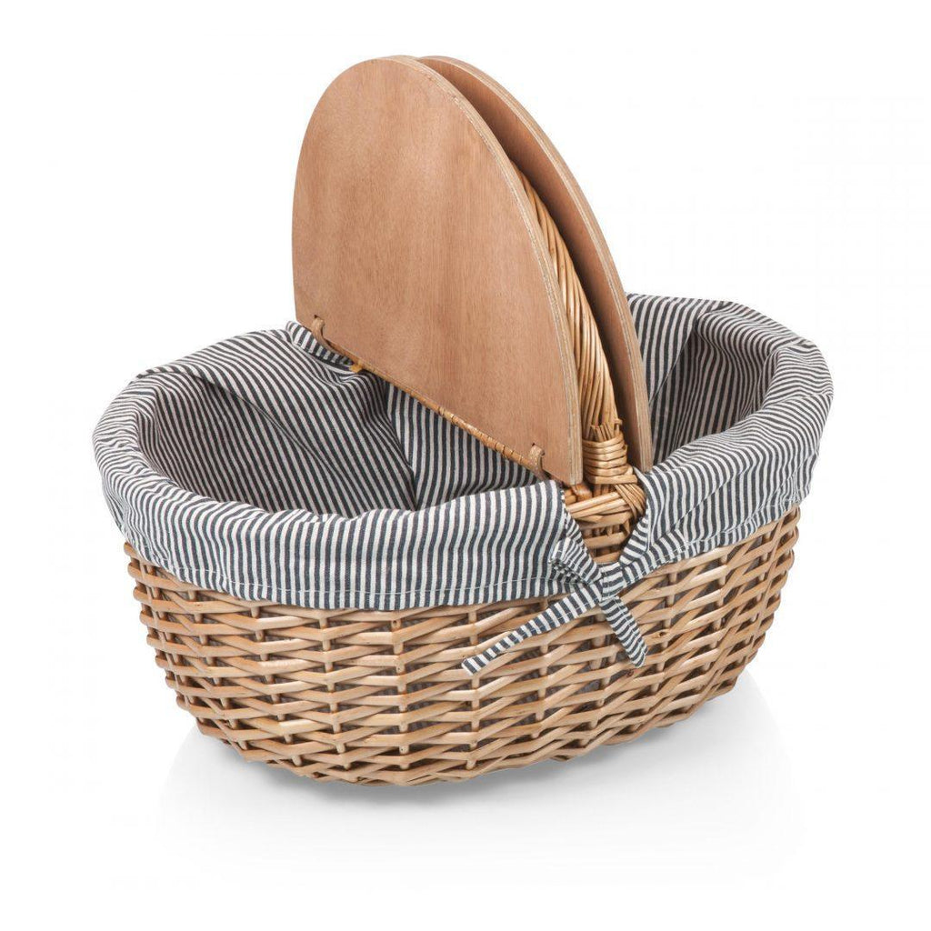 Classic French Country Picnic Basket - Available in Three Styles - Picnic Baskets & Accessories - The Well Appointed House