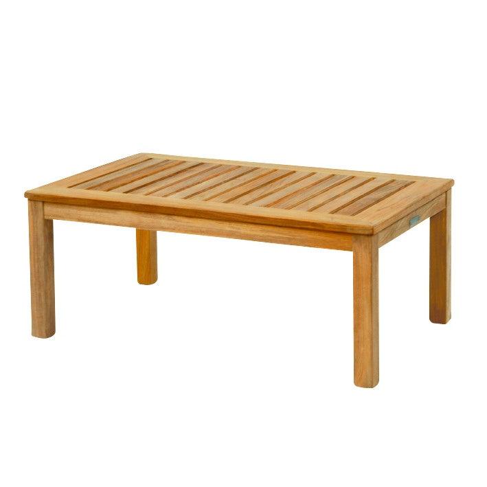 Classic Rectangular Coffee Table - Outdoor Coffee & Side Tables - The Well Appointed House