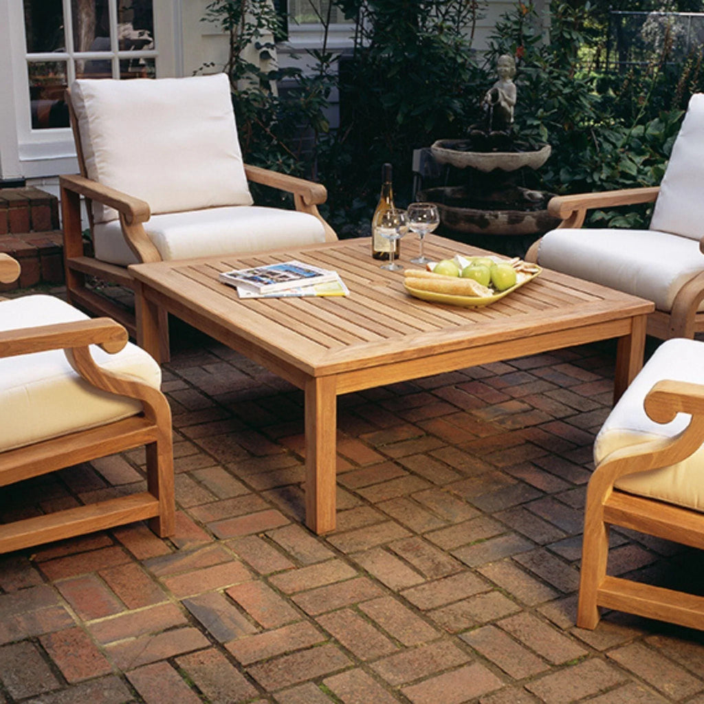 Classic Square Coffee Table - Outdoor Coffee & Side Tables - The Well Appointed House